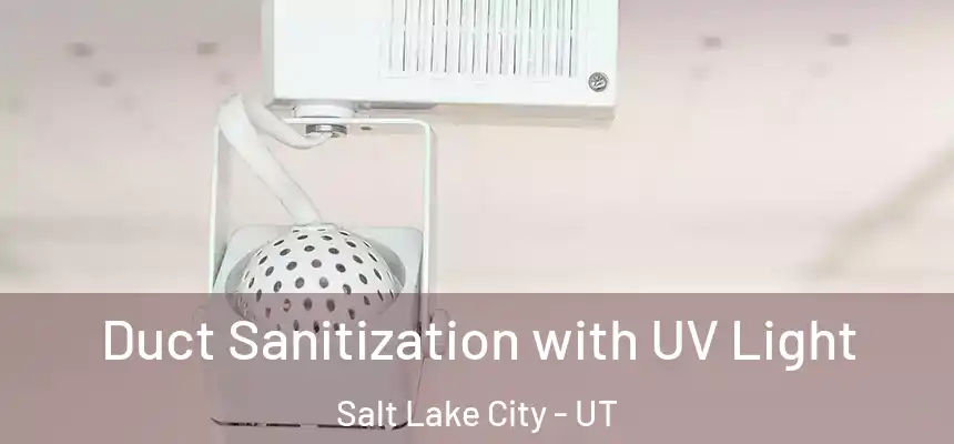 Duct Sanitization with UV Light Salt Lake City - UT