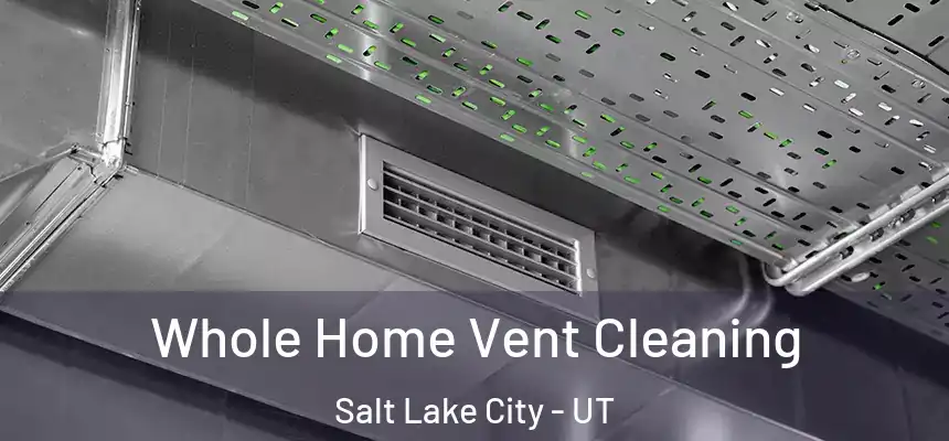 Whole Home Vent Cleaning Salt Lake City - UT